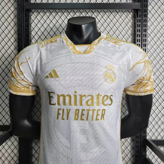 Maillot Real Madrid saison 2023-2024 édition limitée doré