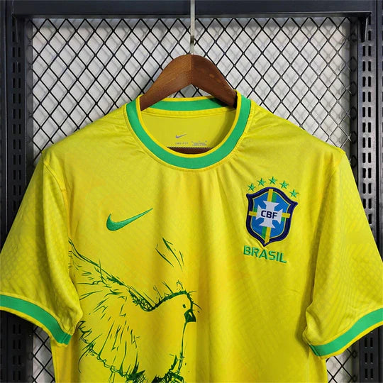 Maillot 24/25 Édition Spéciale Oiseau Jaune Du Brésil