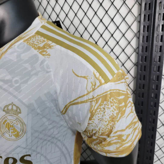 Maillot Real Madrid saison 2023-2024 édition limitée doré