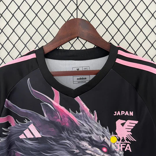 Maillot Japon saison 2023-2024 édition spéciale dragon noir et rose